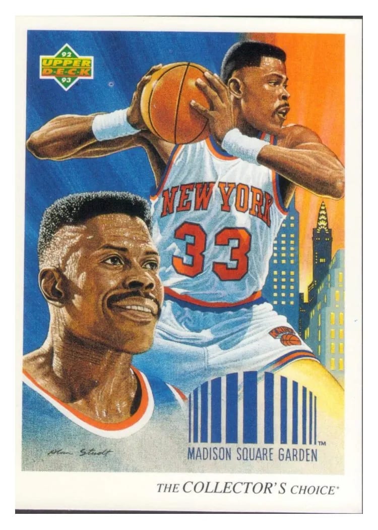 1992 Upper Deck Patrick Ewing #46 card
