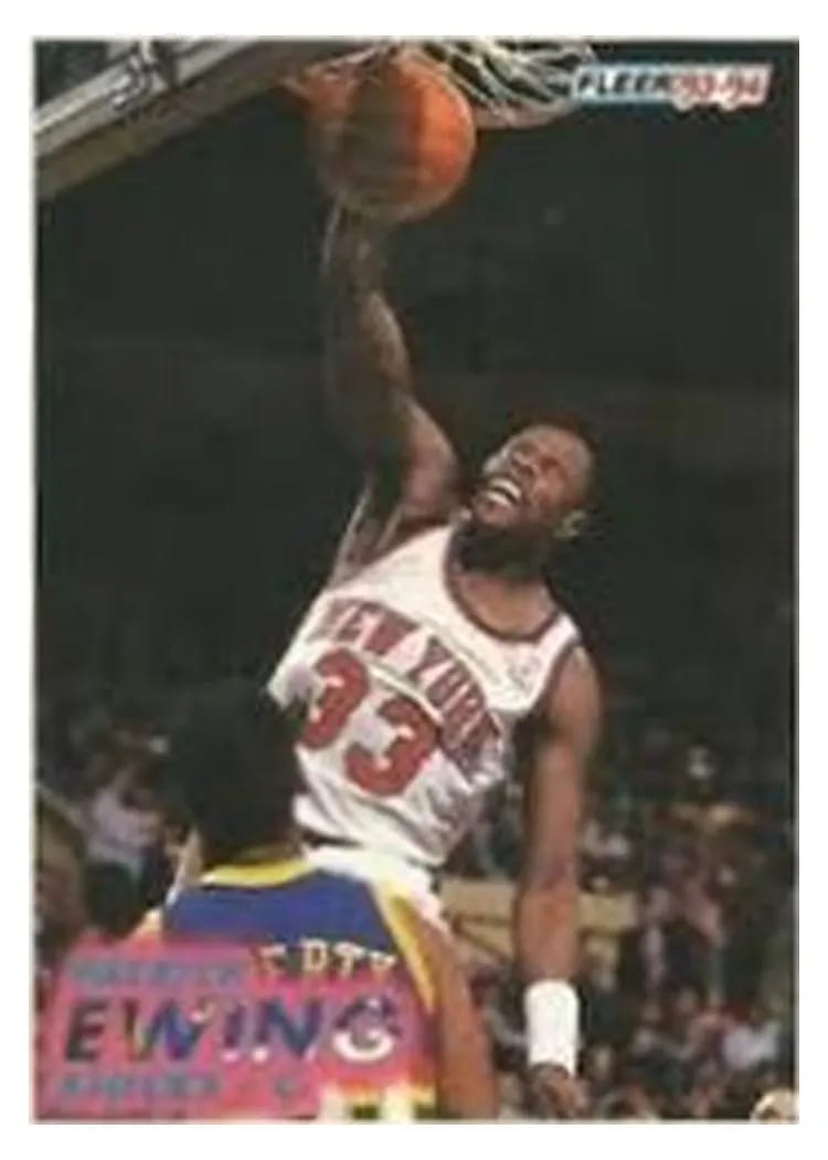 1993 Fleer Patrick Ewing #141 card