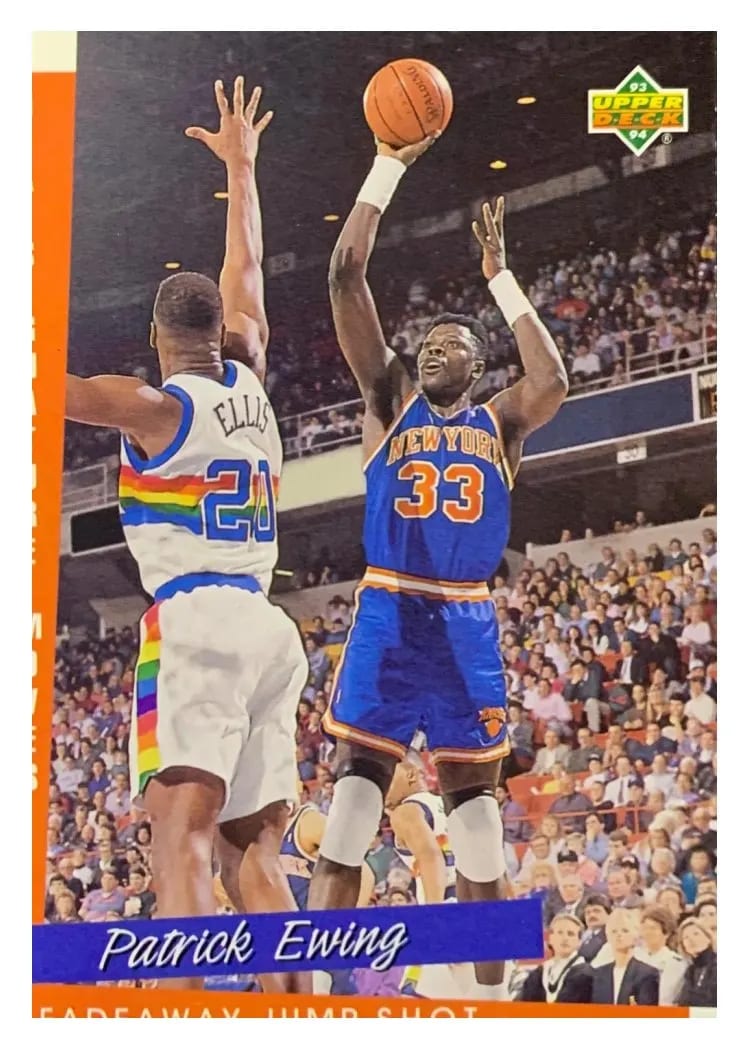 1993 Upper Deck Patrick Ewing #244 card