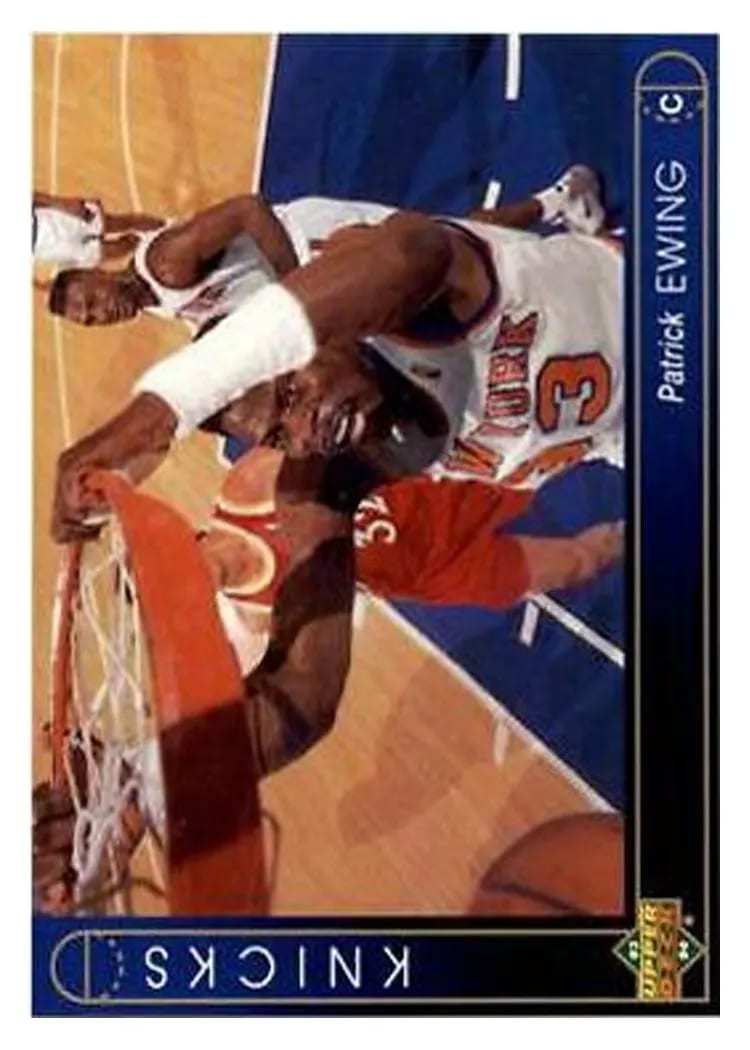 1993 Upper Deck Patrick Ewing #256 card