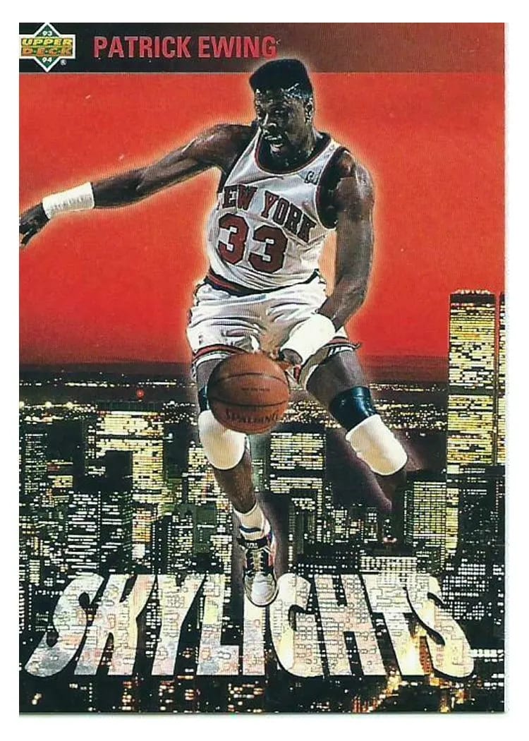 1993 Upper Deck Patrick Ewing #471 card