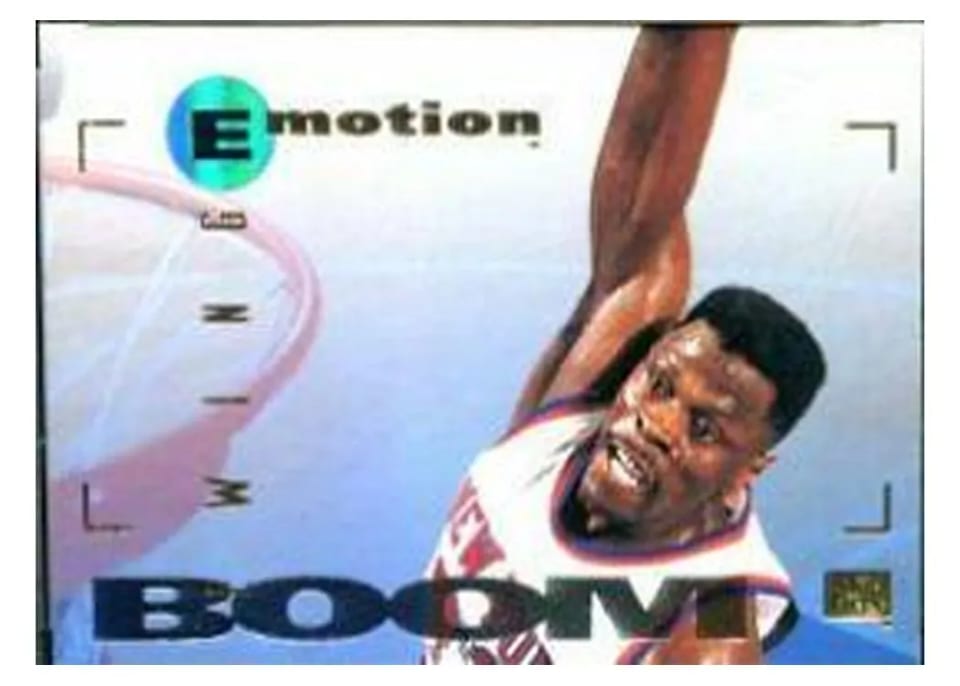 1994 E Motion Patrick Ewing #63 card