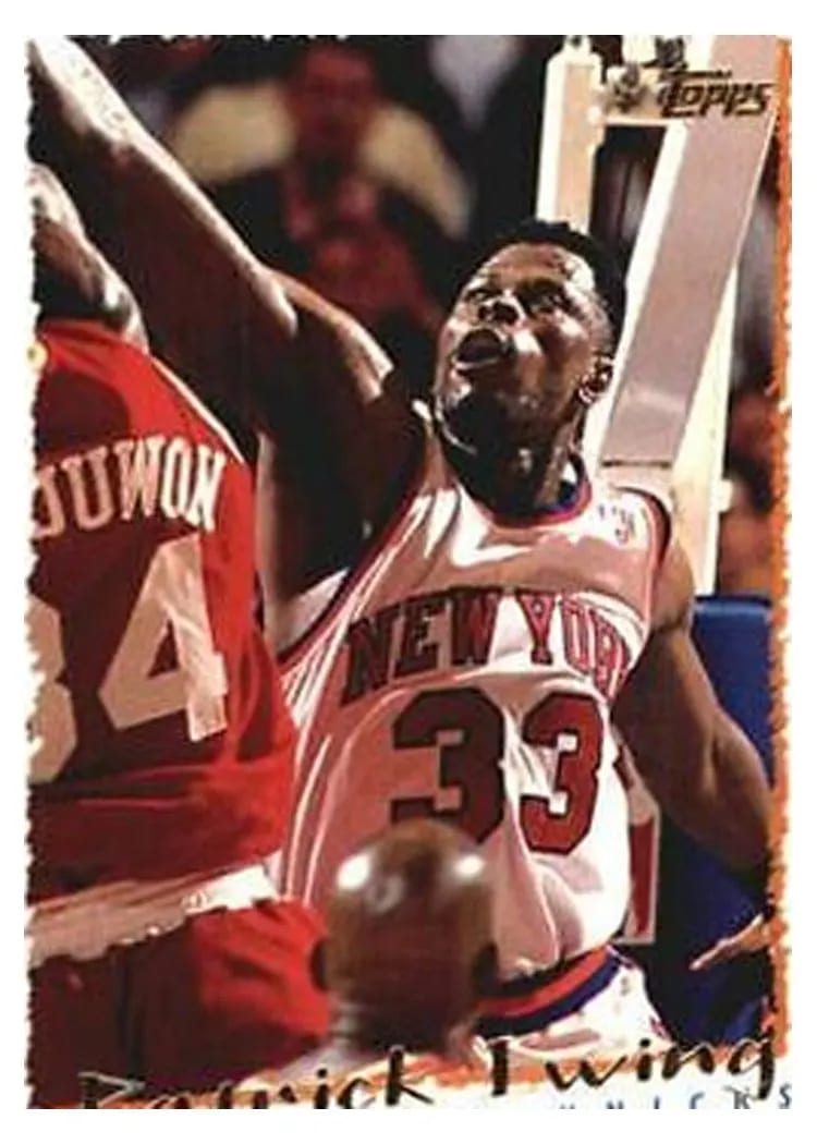 1994 Topps Patrick Ewing #199 card