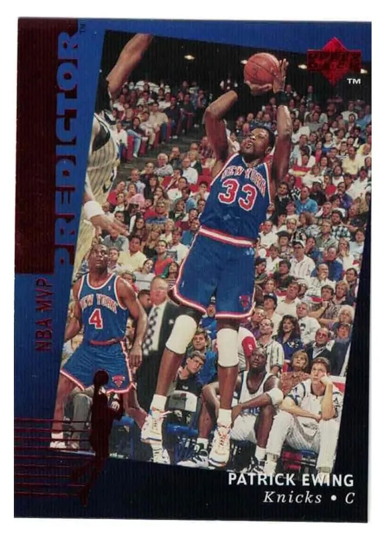 1994 Upper Deck Predictor Award Winners Patrick Ewing #H28 card