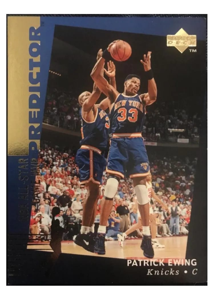1994 Upper Deck Predictor Award Winners Patrick Ewing #H9 card