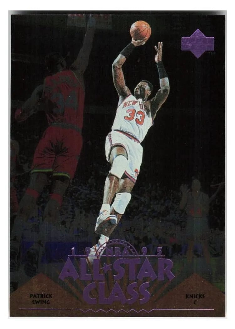 1995 Upper Deck All-Star Class Patrick Ewing #AS11 card