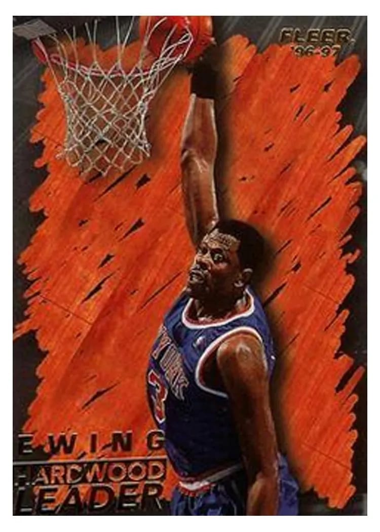 1996 Fleer Patrick Ewing #137 card