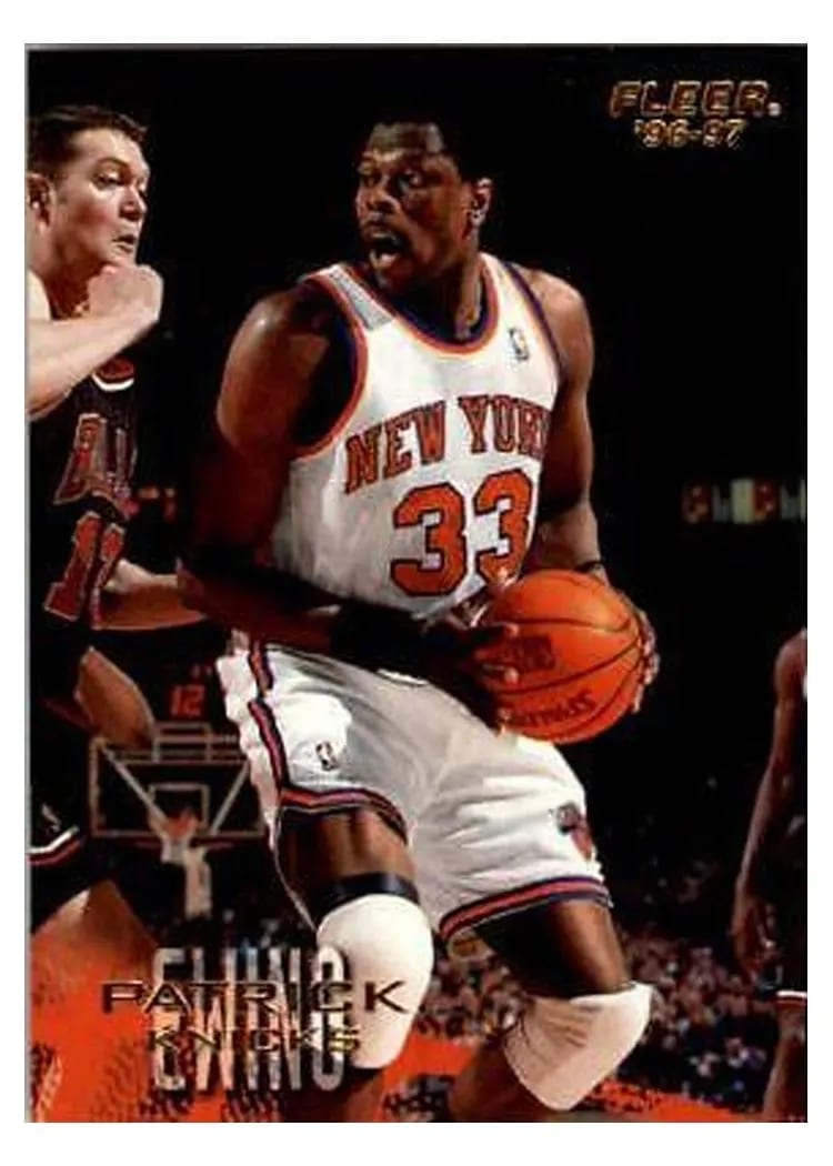 1996 Fleer Patrick Ewing #71 card