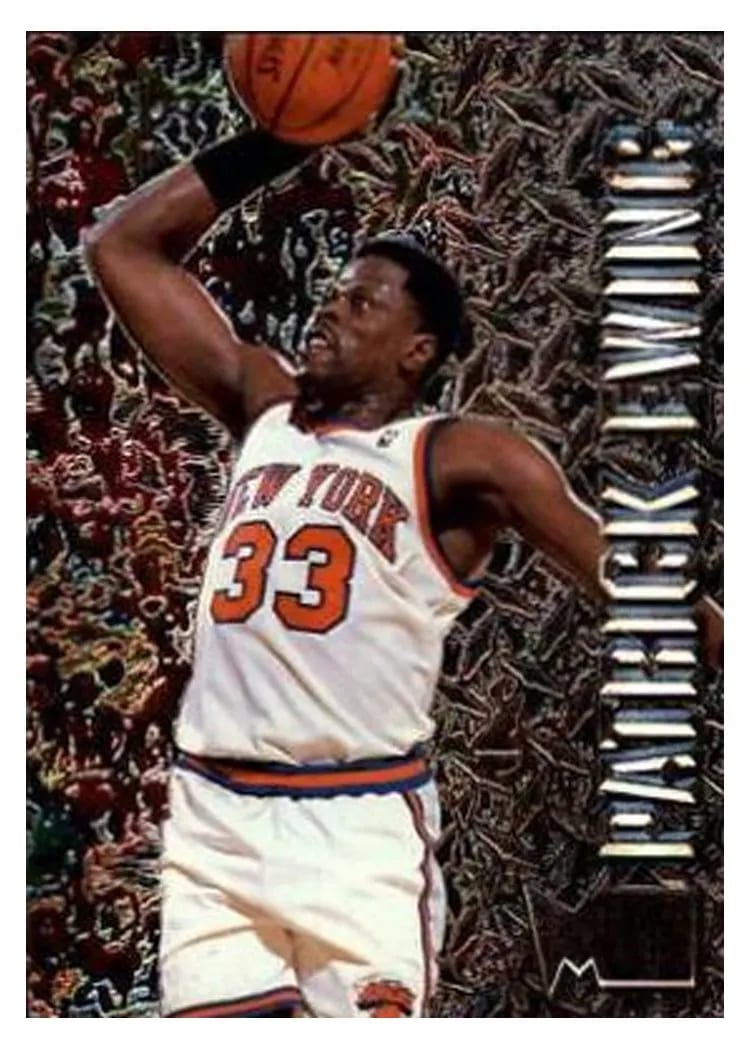 1996 Fleer Metal Patrick Ewing #64 card