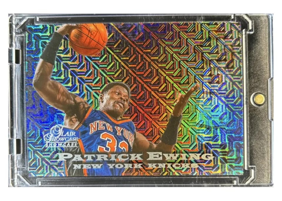 1997 Flair Showcase Patrick Ewing #48 card