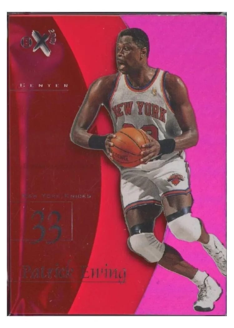 1997 Skybox E-X2001 Patrick Ewing #21 card