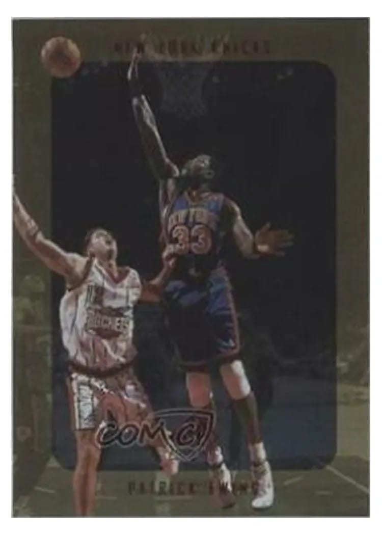 1997 SP Authentic Patrick Ewing #92 card
