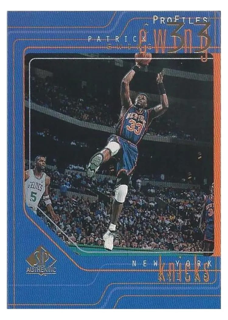 1997 SP Authentic Profiles Patrick Ewing Profiles 2 #P33 card