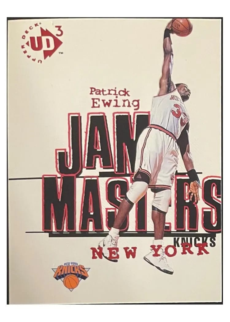 1997 UD3 Patrick Ewing #11 card