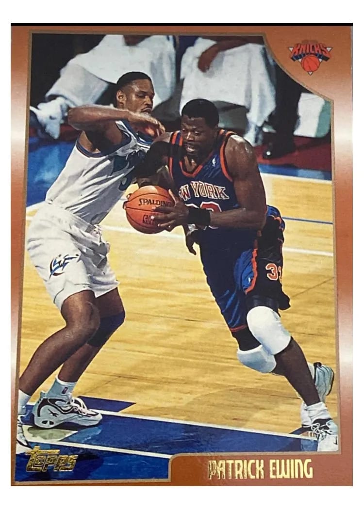 1998 Topps Patrick Ewing #40 card