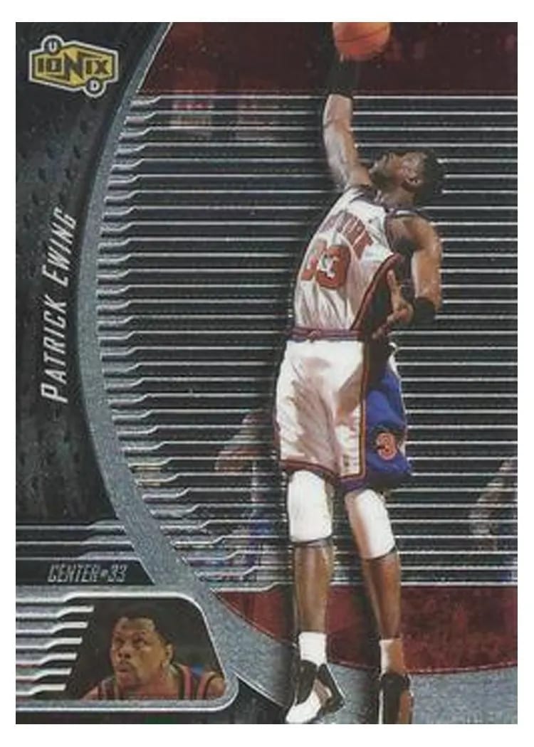 1998 Upper Deck Ionix Patrick Ewing #41 card