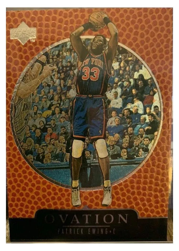 1998 Upper Deck Ovation Patrick Ewing #44 card