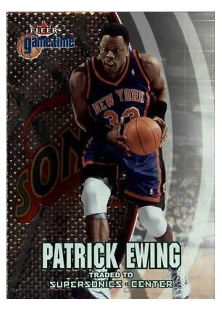 2000 Fleer Game Time Patrick Ewing #14 card