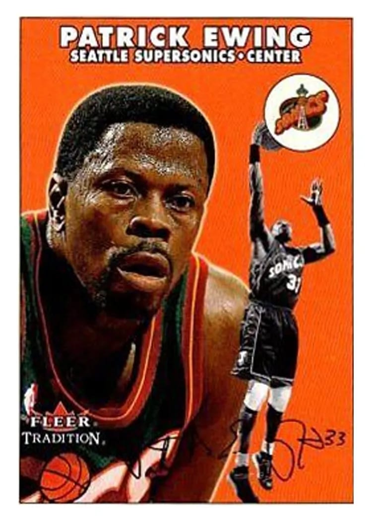 2000 Fleer Tradition Patrick Ewing #83 card
