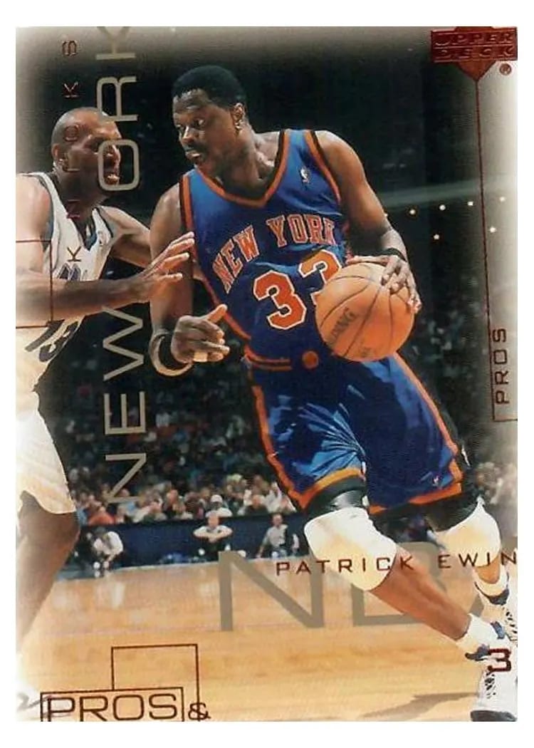 2000 Upper Deck Pros & Prospects Patrick Ewing #56 card