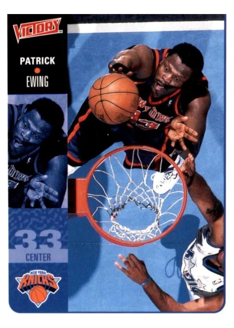 2000 Upper Deck Victory Patrick Ewing #140 card