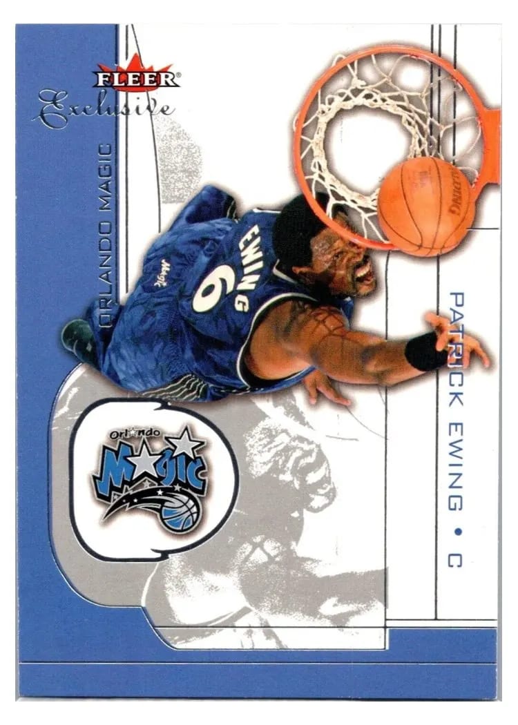 2001 Fleer Exclusive Patrick Ewing #69 card