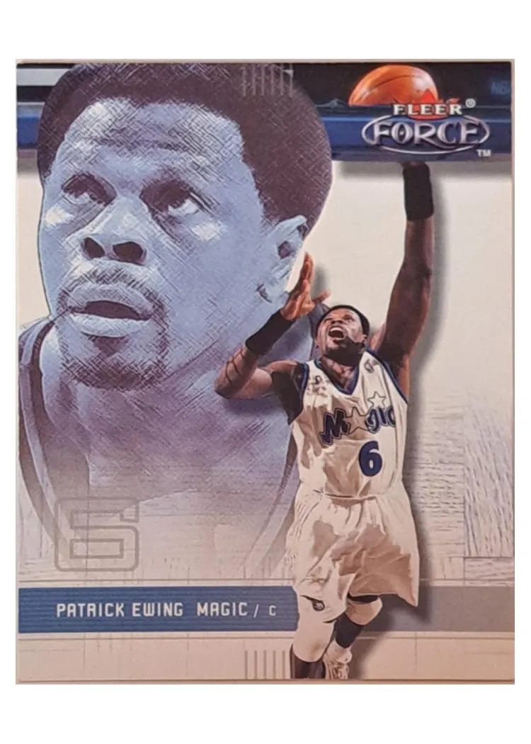 2001 Fleer Force Patrick Ewing #149 card