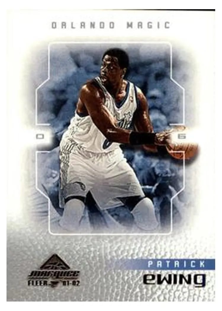 2001 Fleer Marquee Patrick Ewing #91 card