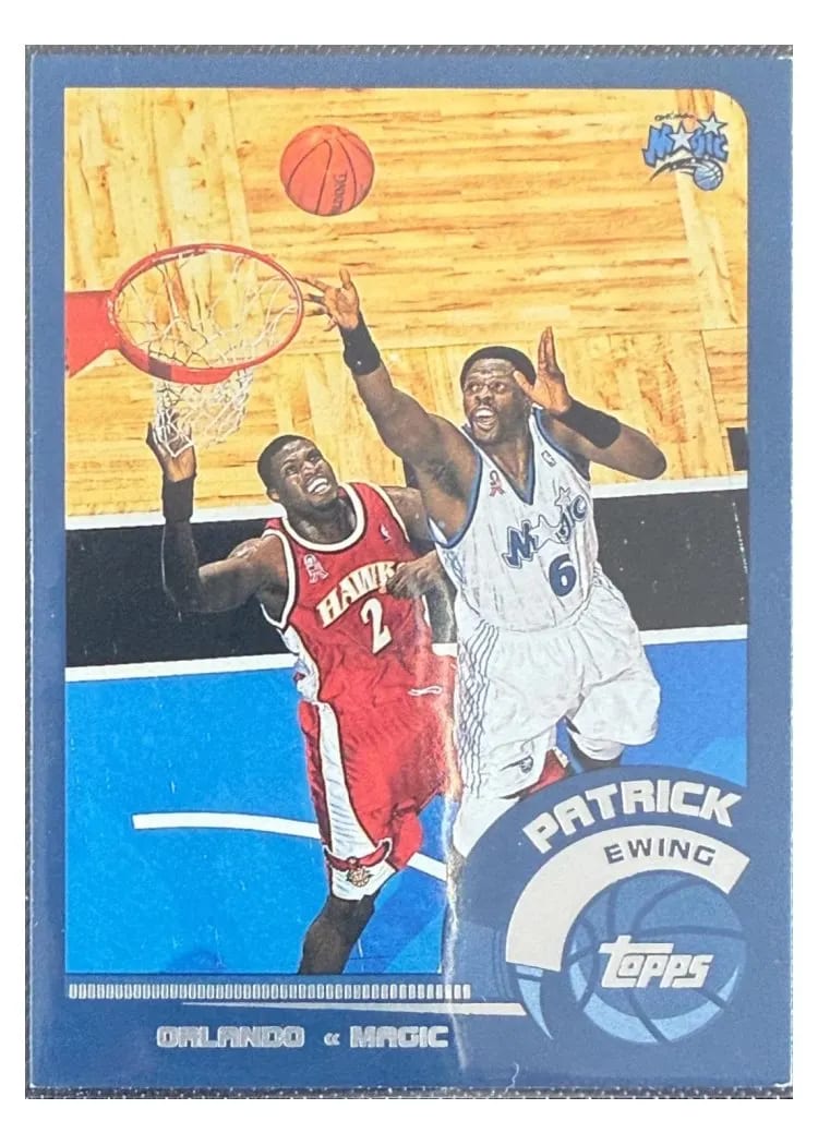 2002 Topps Patrick Ewing #33 card
