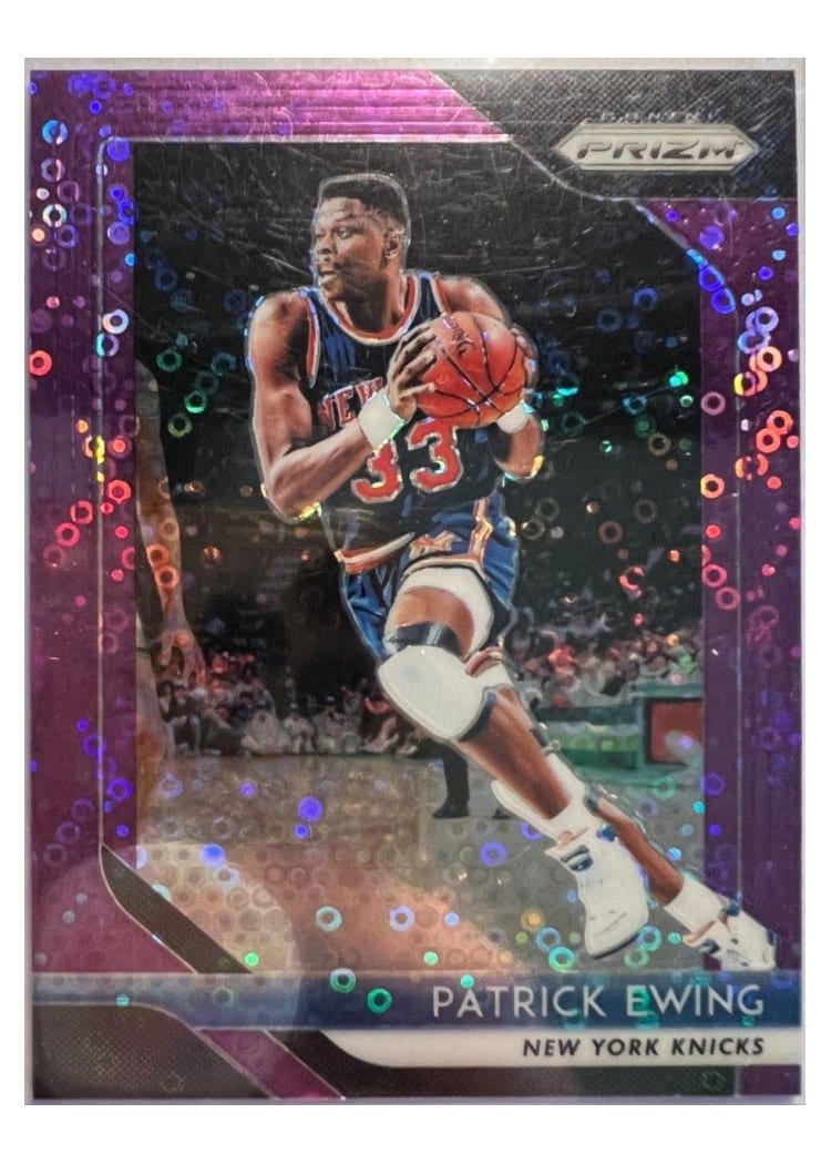 2018-19 Panini Prizm Base Set Patrick Ewing #105 card