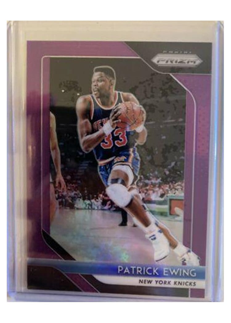 2018-19 Panini Prizm Base Set Patrick Ewing #105 card