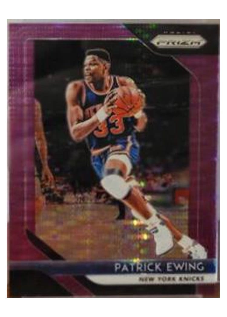 2018-19 Panini Prizm Base Set Patrick Ewing #105 card