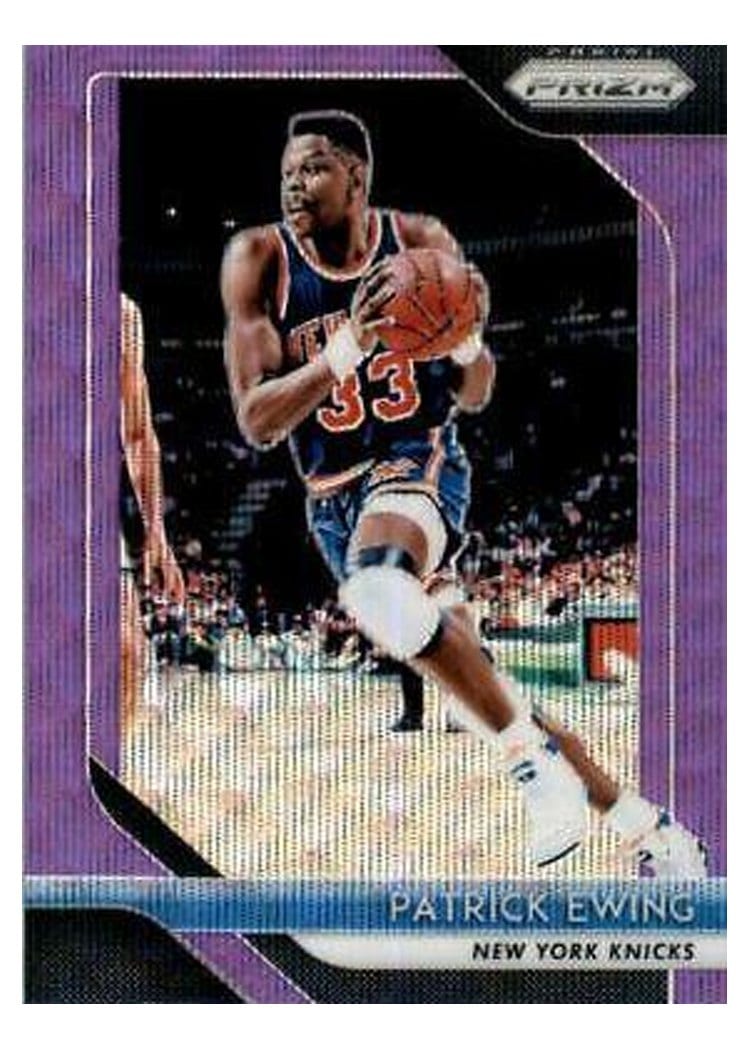2018-19 Panini Prizm Base Set Patrick Ewing #105 card