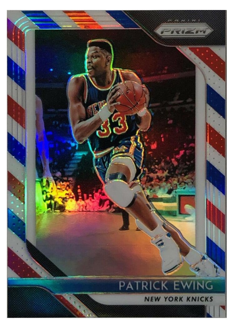 2018-19 Panini Prizm Base Set Patrick Ewing #105 card