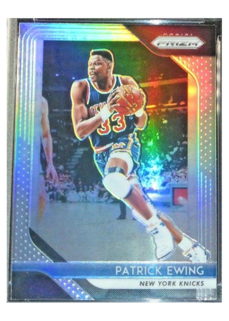 2018-19 Panini Prizm Base Set Patrick Ewing #105 card