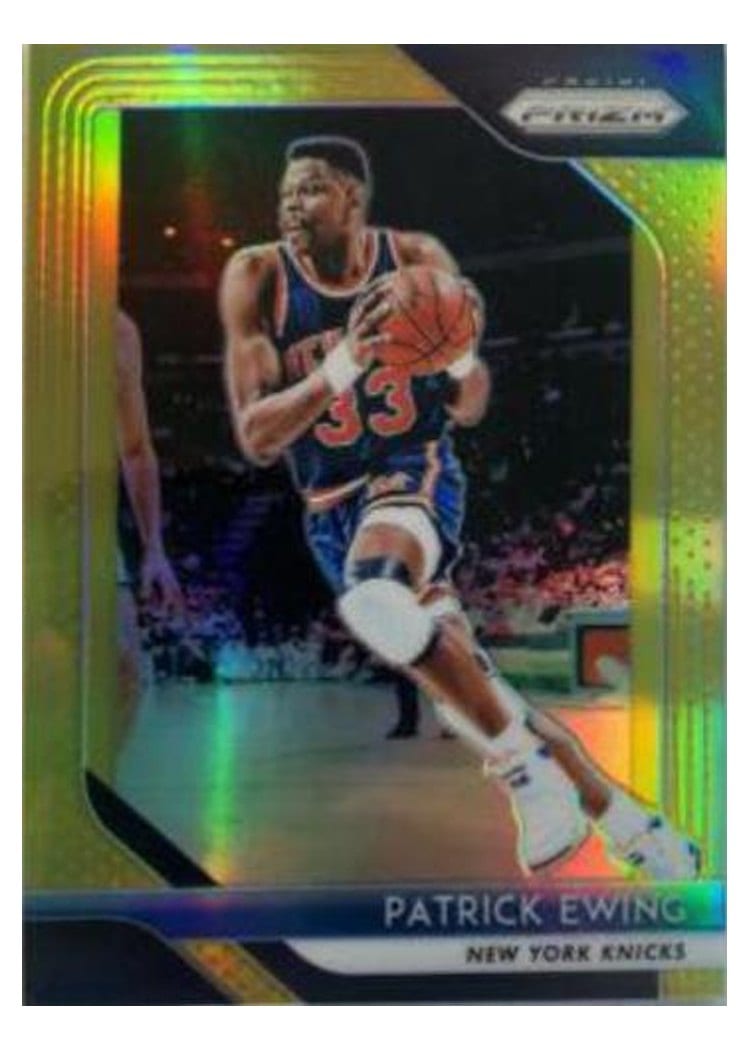 2018-19 Panini Prizm Base Set Patrick Ewing #105 card