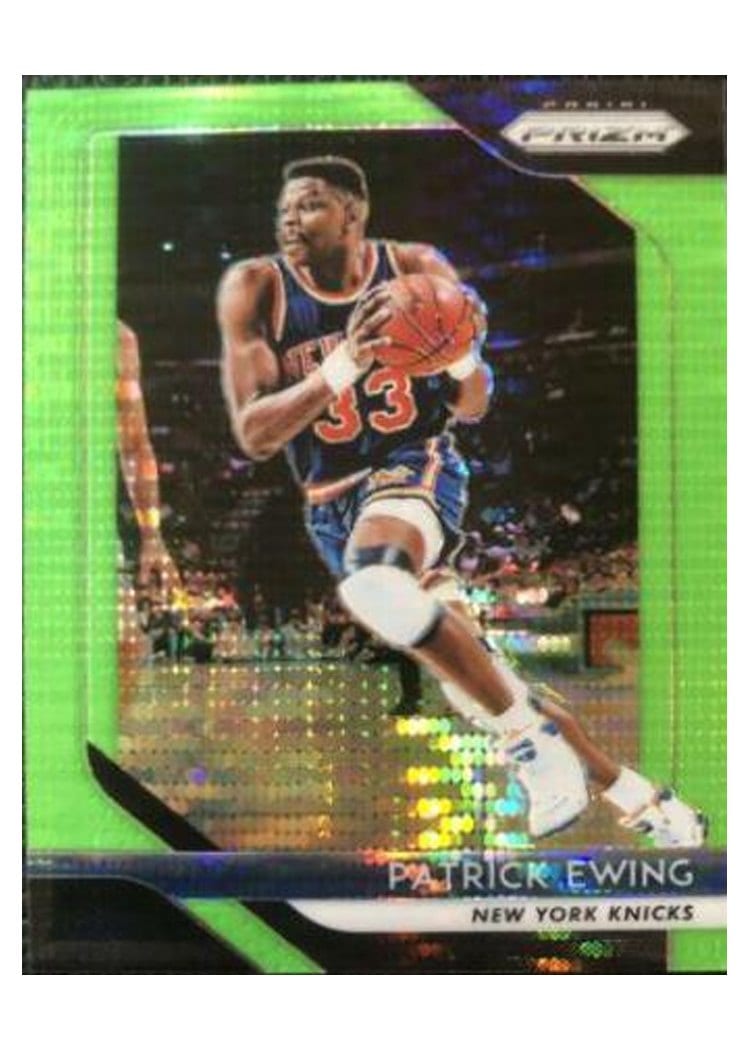 2018-19 Panini Prizm Base Set Patrick Ewing #105 card