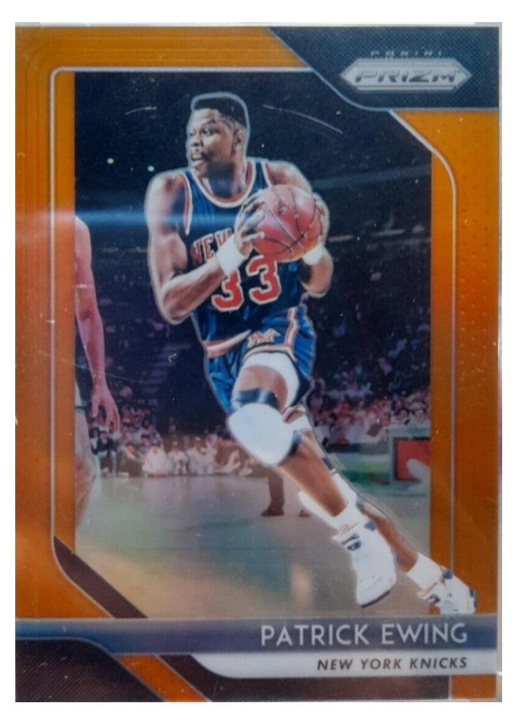 2018-19 Panini Prizm Base Set Patrick Ewing #105 card