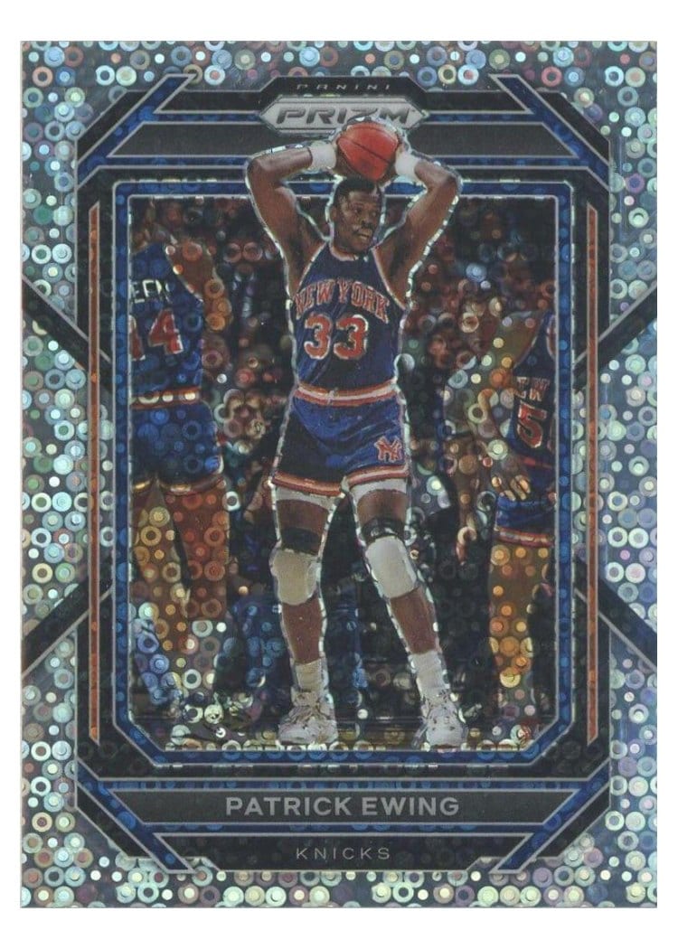2022-23 Panini Prizm Base Set Patrick Ewing Fast Break Prizm #275 card