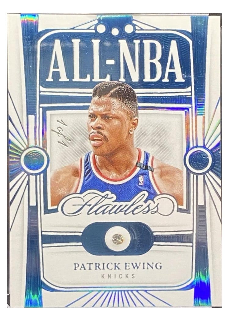 2023-24 Panini Flawless All-NBA Patrick Ewing #178 card