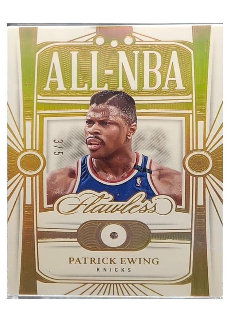 2023-24 Panini Flawless All-NBA Patrick Ewing #178 card