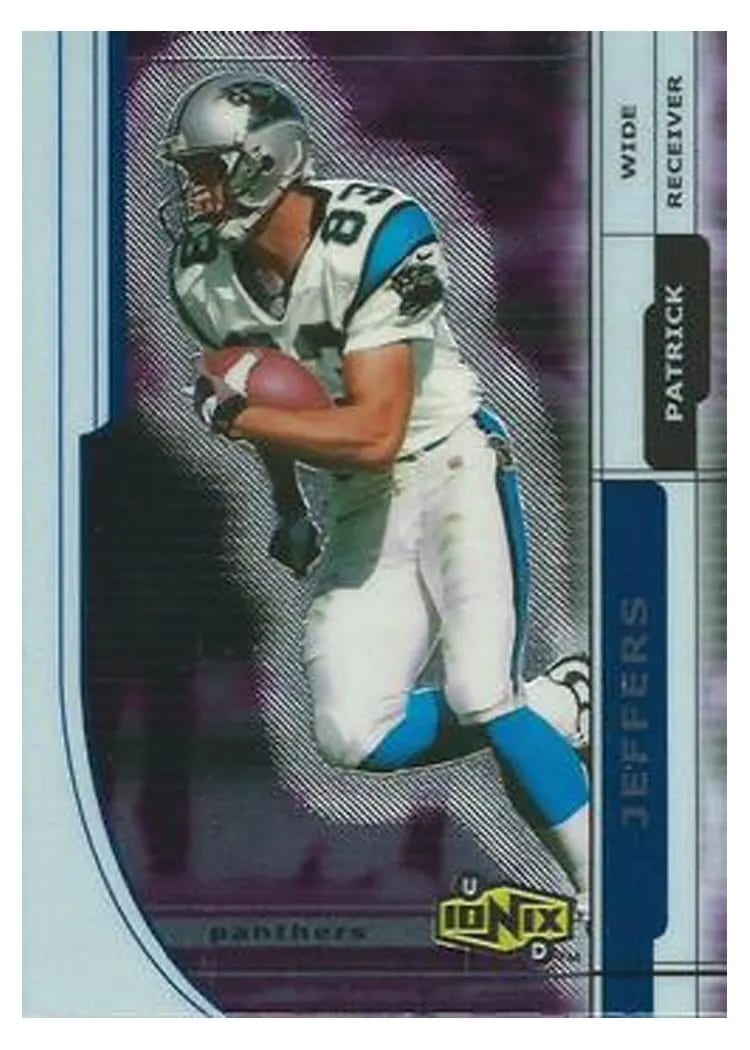 2000 Upper Deck Ionix Patrick Jeffers #7 card