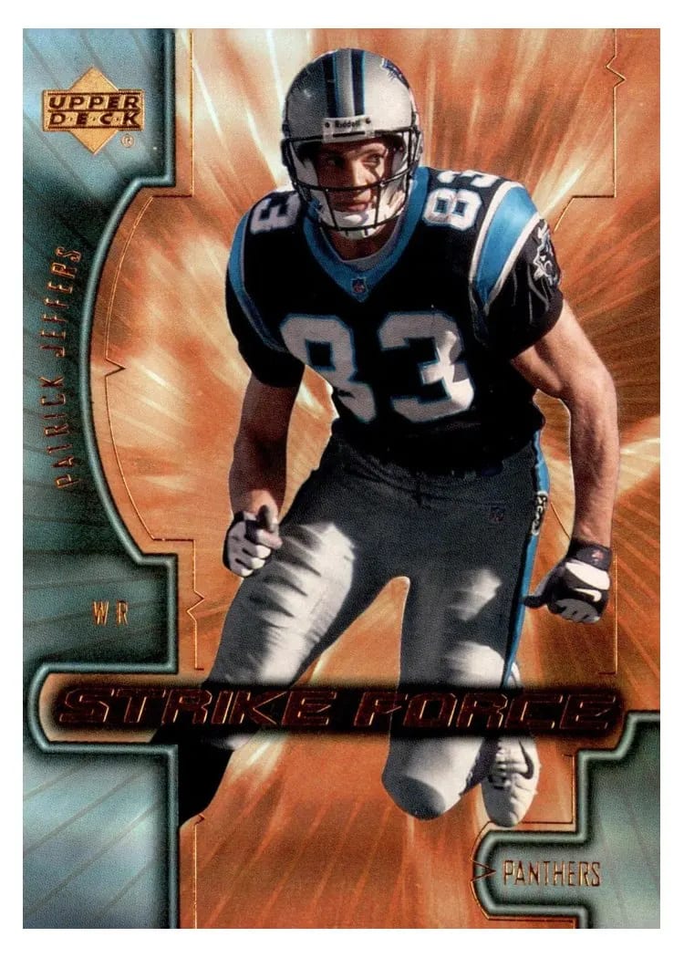 2000 Upper Deck Strike Force Patrick Jeffers #SF9 card