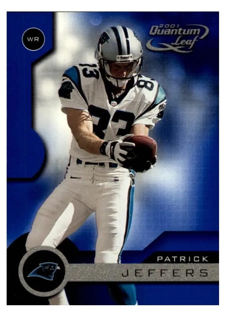 2001 Quantum Leaf Patrick Jeffers #28 card