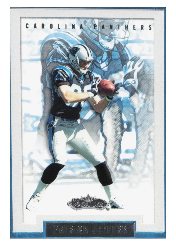 2002 Fleer Showcase Patrick Jeffers #75 card
