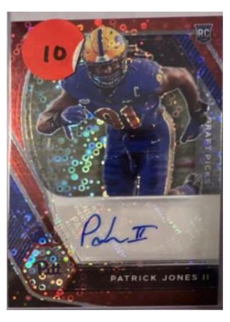 2021 Panini Prizm Base Set Patrick Jones II #437 card