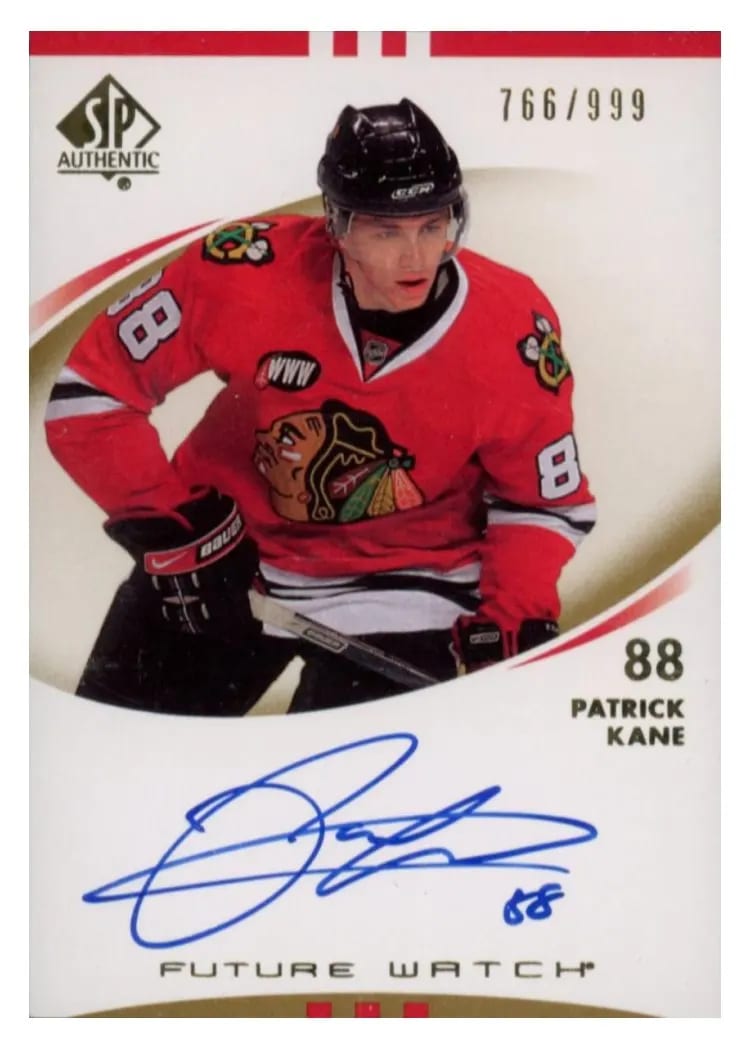 2007 SP Authentic Patrick Kane #204 card