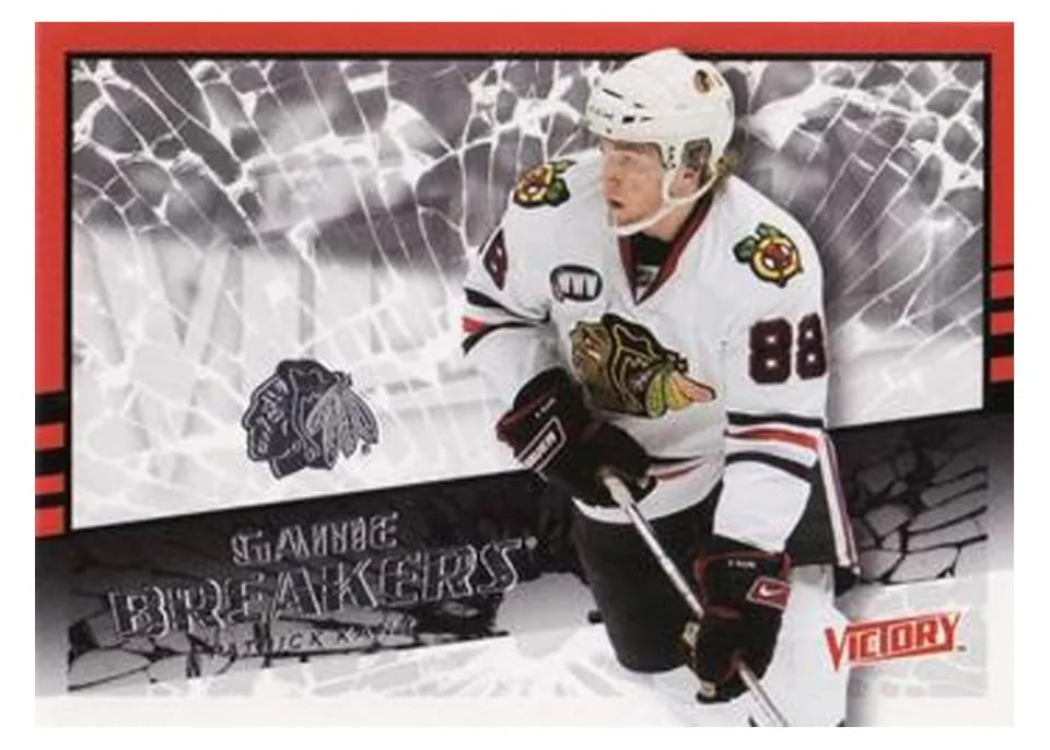 2008 Upper Deck Victory Game Breakers Patrick Kane #GB-16 card