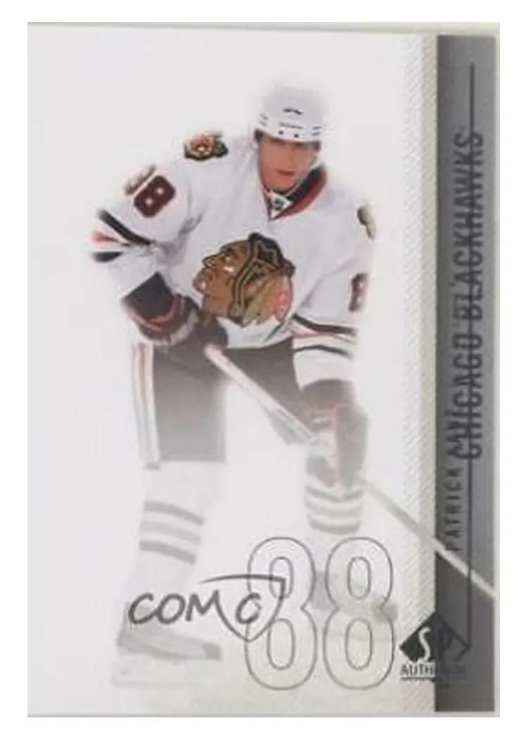 2010 SP Authentic Patrick Kane #38 card