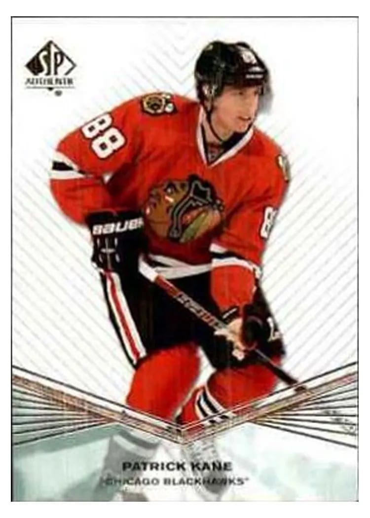 2011 SP Authentic Patrick Kane #42 card